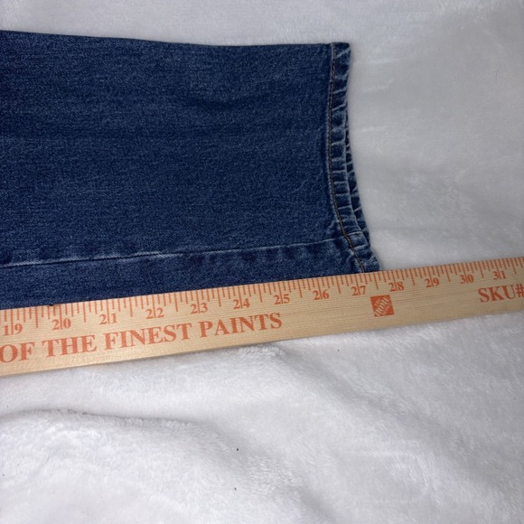 Bill Blass Jeans Woman Stretch Jeans Size 16 High Rise Mom Tapered 90s Retro EUC - Picture 9 of 11